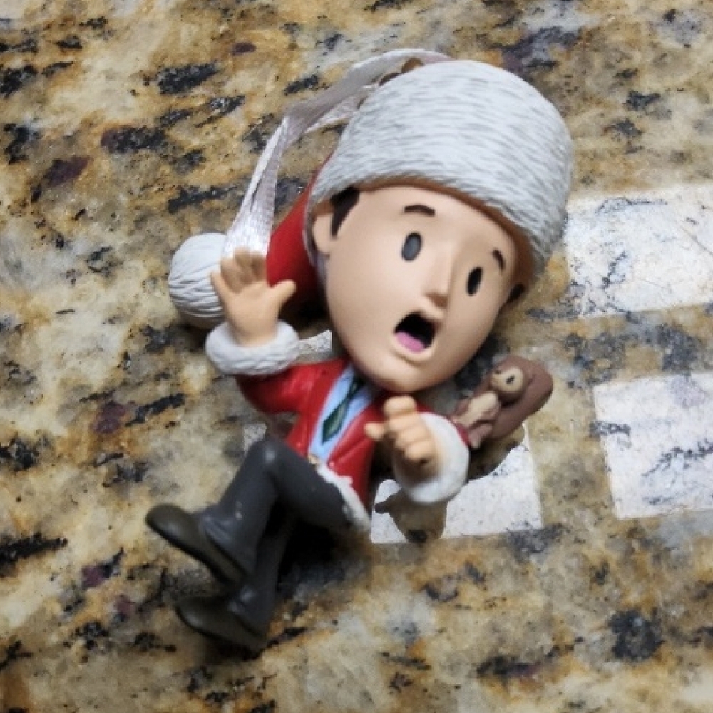 Hallmark Christmas Vacation Clark Griswold Ornament - Red and White - Picture 2 of 3
